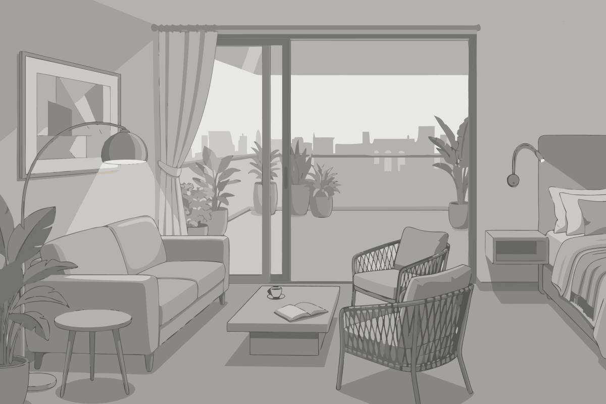 Triple Room with Terrace